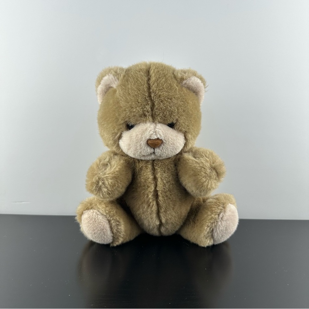 Vintage 24K Polar Puff by Special Effects Huggin Teddy Bear Plush 8" Brown